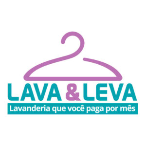Logo lavanderia lava e leva